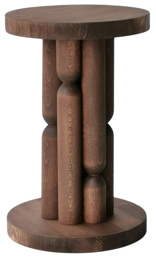 Mesa de Apoio Stoa – Castanho – 27x42x27 cm