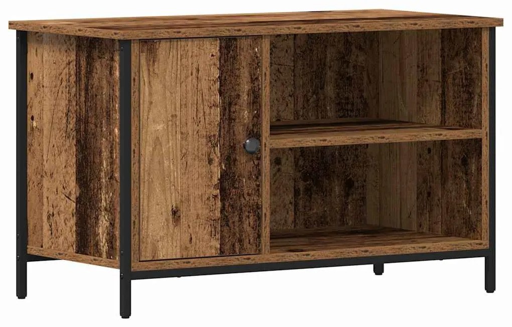 Estante para TV vidaXL Madeira Antiga 80x40x50 cm Madeira engenheirada