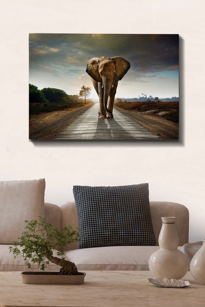 Pintura Decorativa em Tela 60414424 – Multicolor – 70 x 100 cm