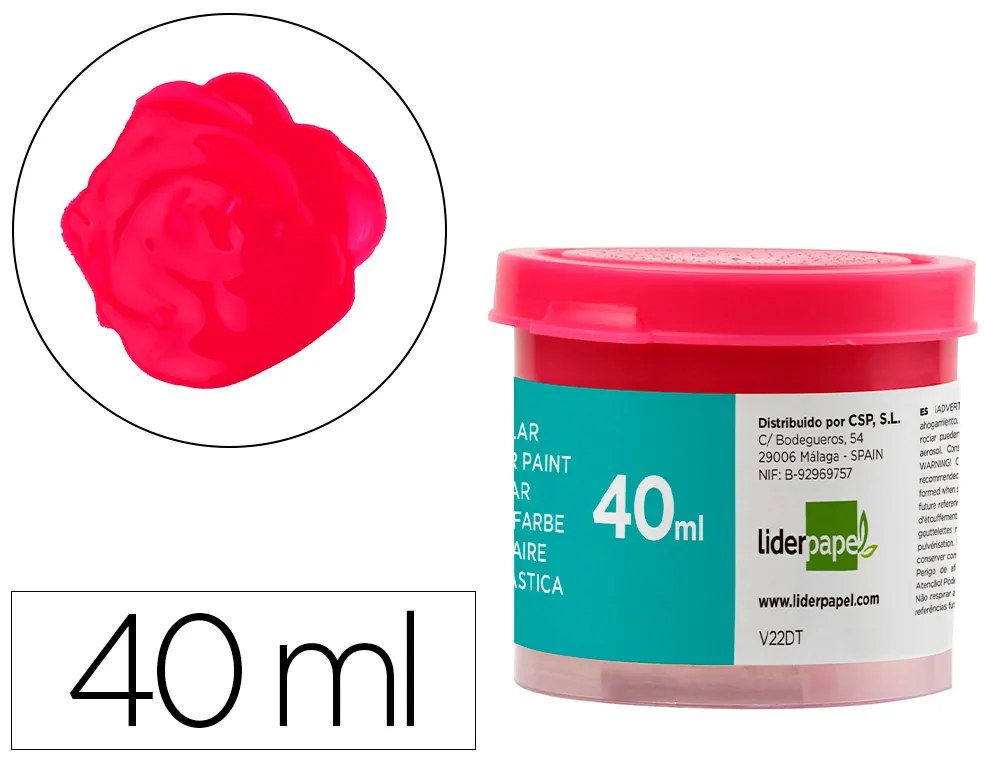 Guache Escolar 40 Ml Magenta