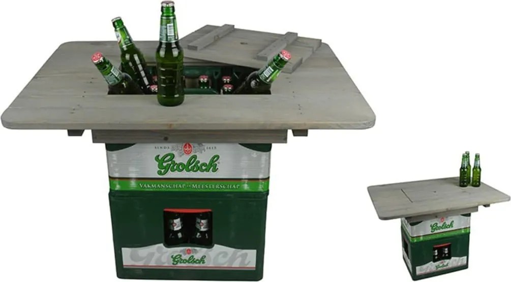 Esschert Design Tampo para grades de cerveja cinza