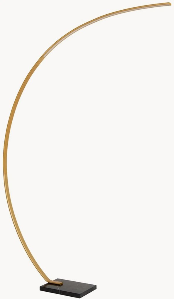 Candeeiro de pé em arco LED regulável Curve