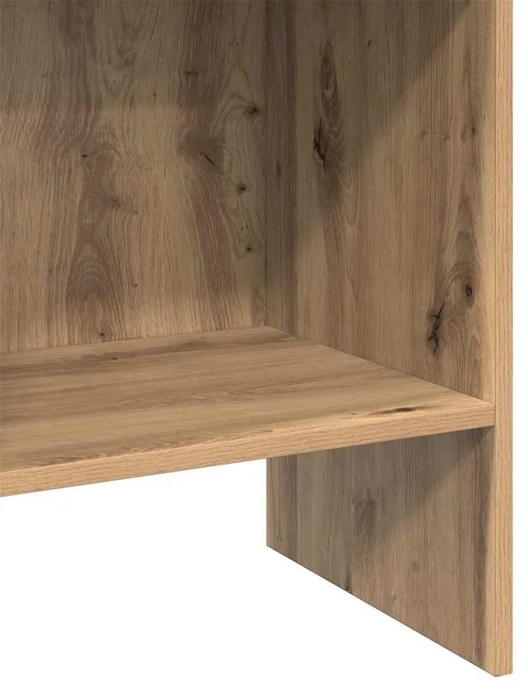 Gabinete de Livros carvalho artisiano 40 x 35 x 180 cm