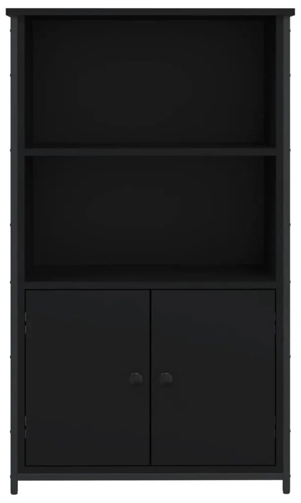 Aparador alto 62x32x103,5 cm derivados de madeira preto