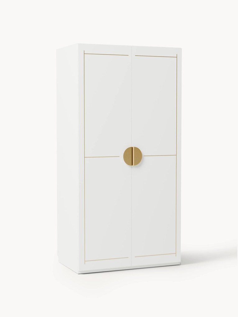 Roupeiro modular com portas de batente Denise, L 100 cm, vários tamanhos