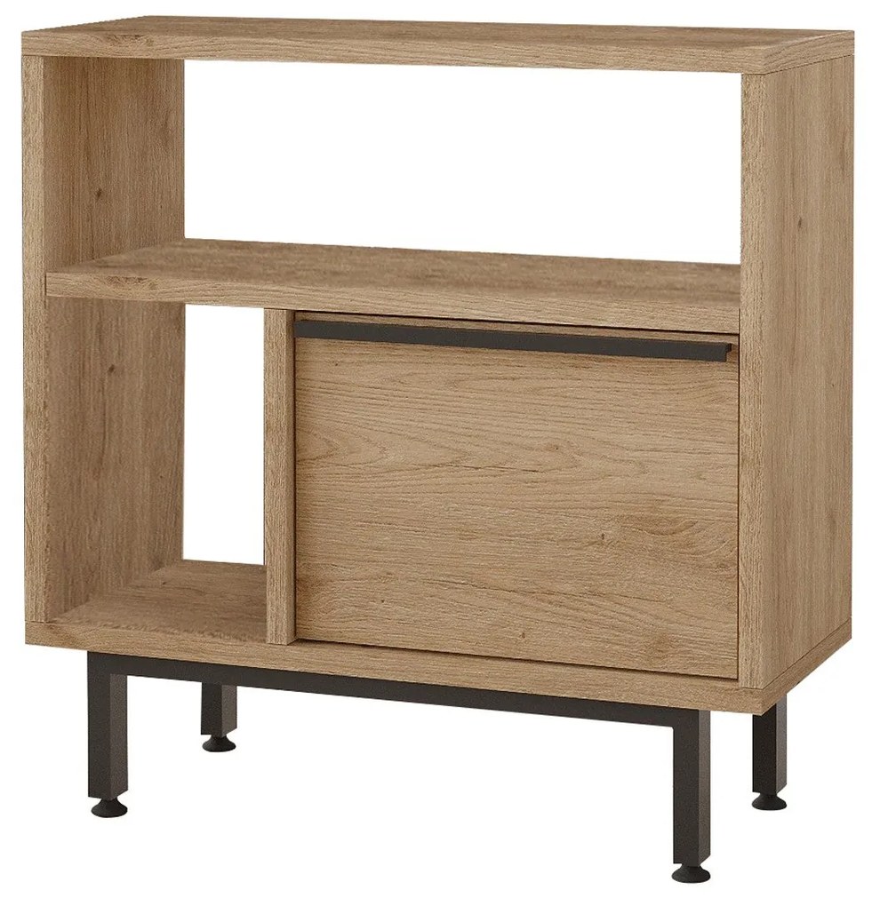 Mesa de Apoio ON6 – Nogueira – 60x60x25,5 cm