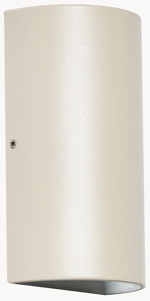 Candeeiro de parede para exterior com luz ascendente e descendente Rold