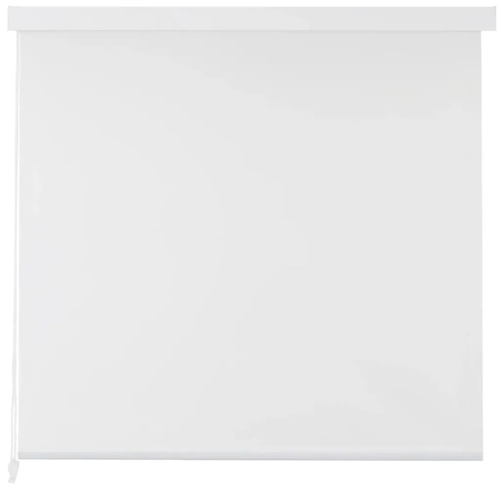 Estore de rolo para o duche 160x240 cm branco