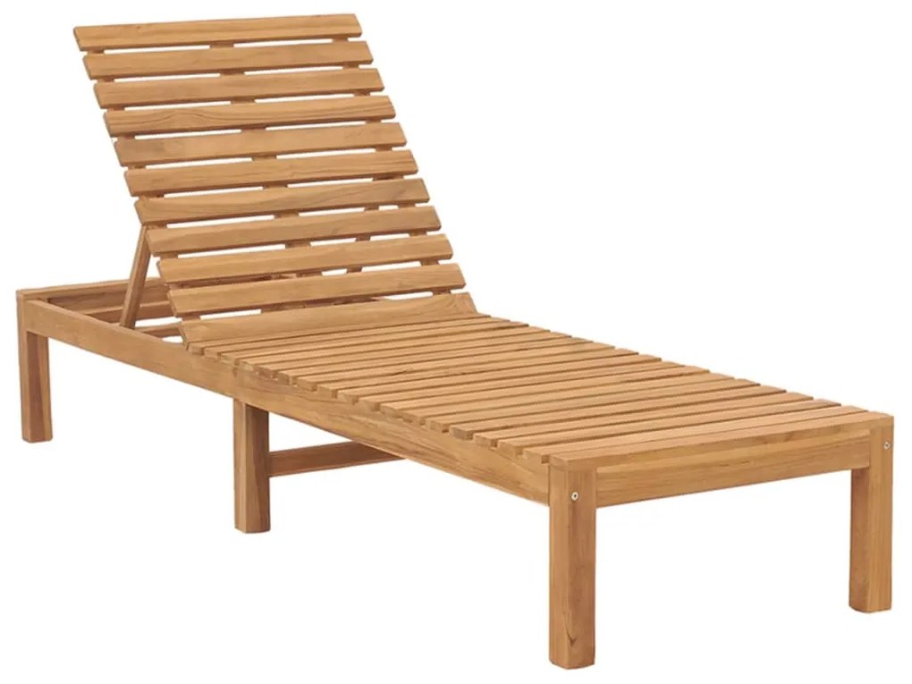 Espreguiçadeiras 2 pcs madeira de teca maciça