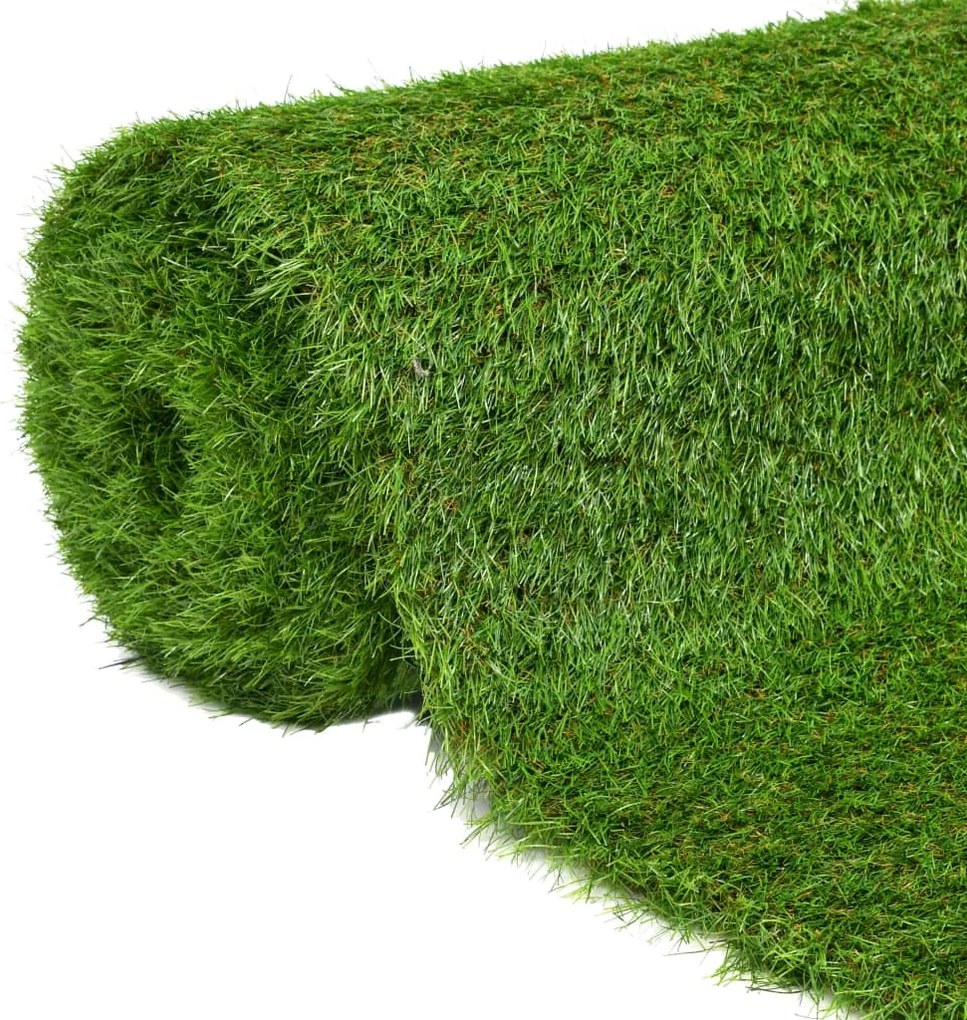 vidaXL Relva artificial 1x5 m/40 mm verde