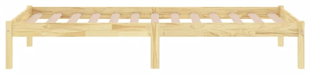 Estrutura de cama solteiro 90x190 cm madeira maciça