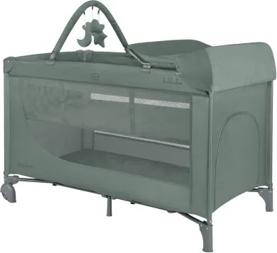 Berço de viagem para bebés de 2 níveis So Gifted PLUS 2026 Verde