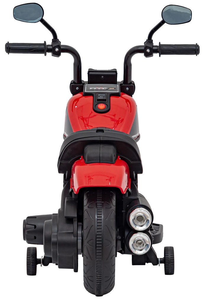 Mota elétrica para crianças 6V, Chopper FASTER, 2 a 5 anos Vermelha