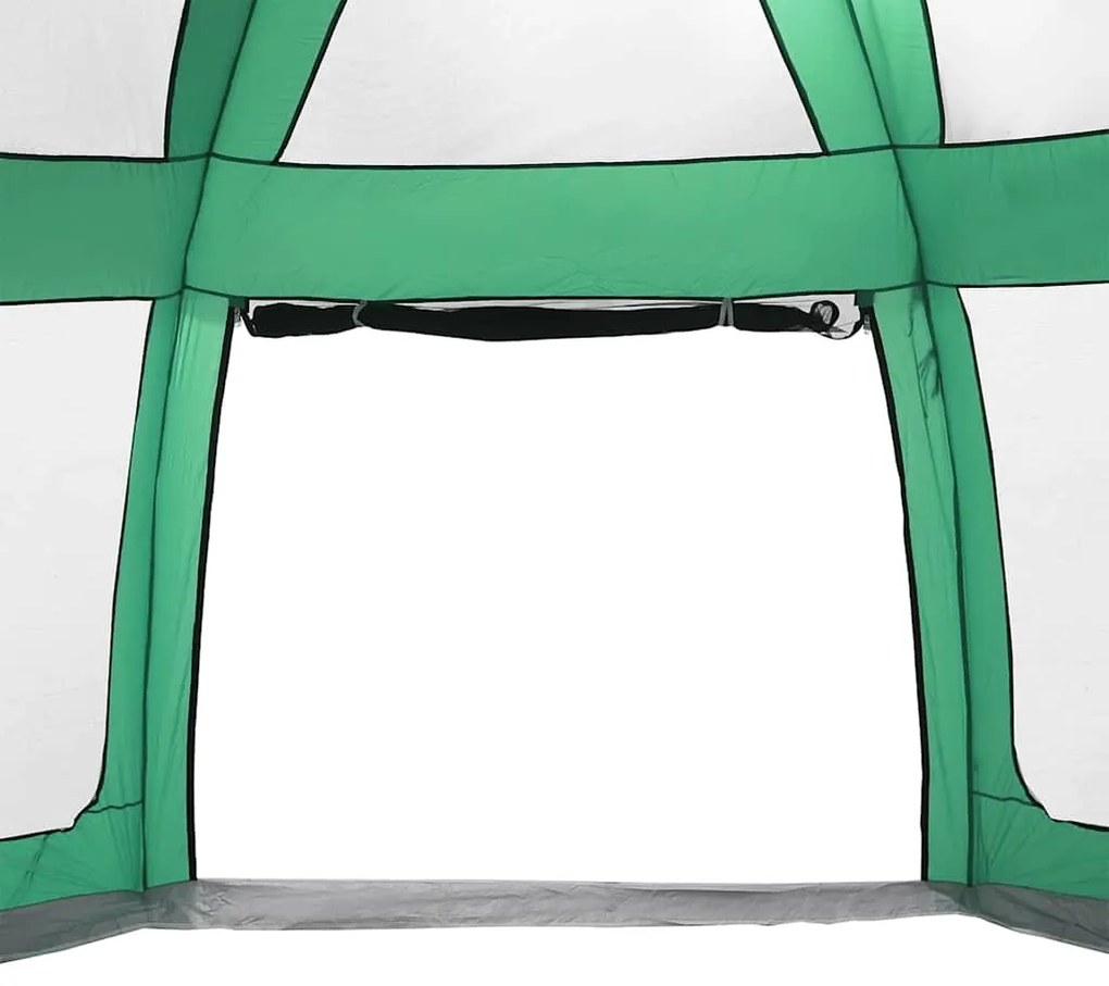 Tenda para piscina com mosca amovível e paredes de rede