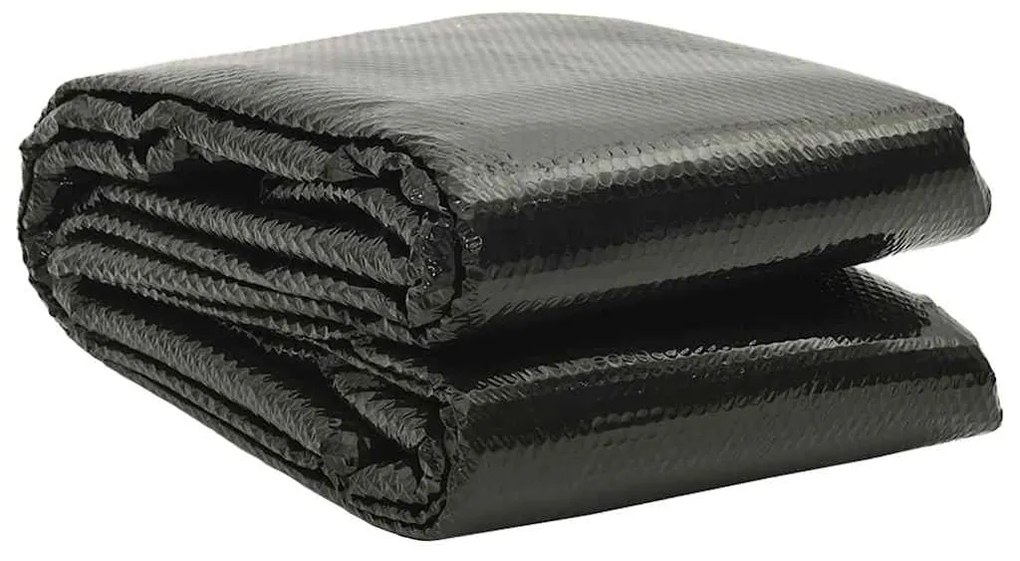 Cobertura para piscina 732x366 cm PE preto