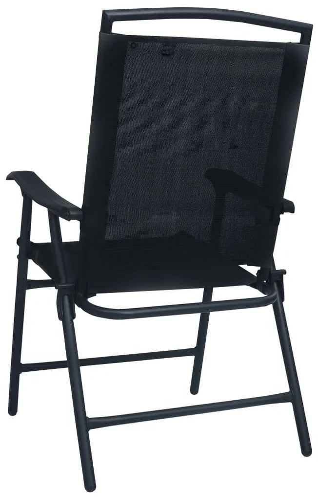 3 pcs conjunto bistrô aço preto