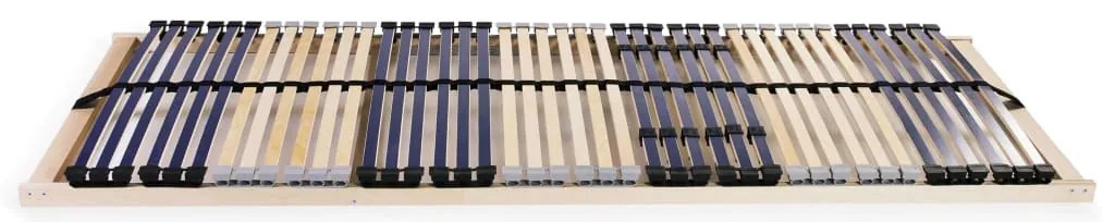 Estrados de ripas 2 pcs com 42 ripas 7 zonas 70x200 cm