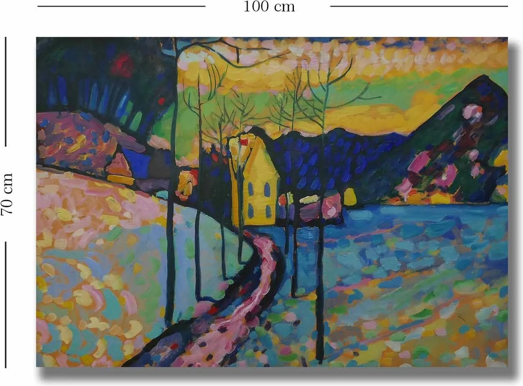 Tela Decorativa 70100KANDINSKY001 – Multicolor – 70 x 100 cm