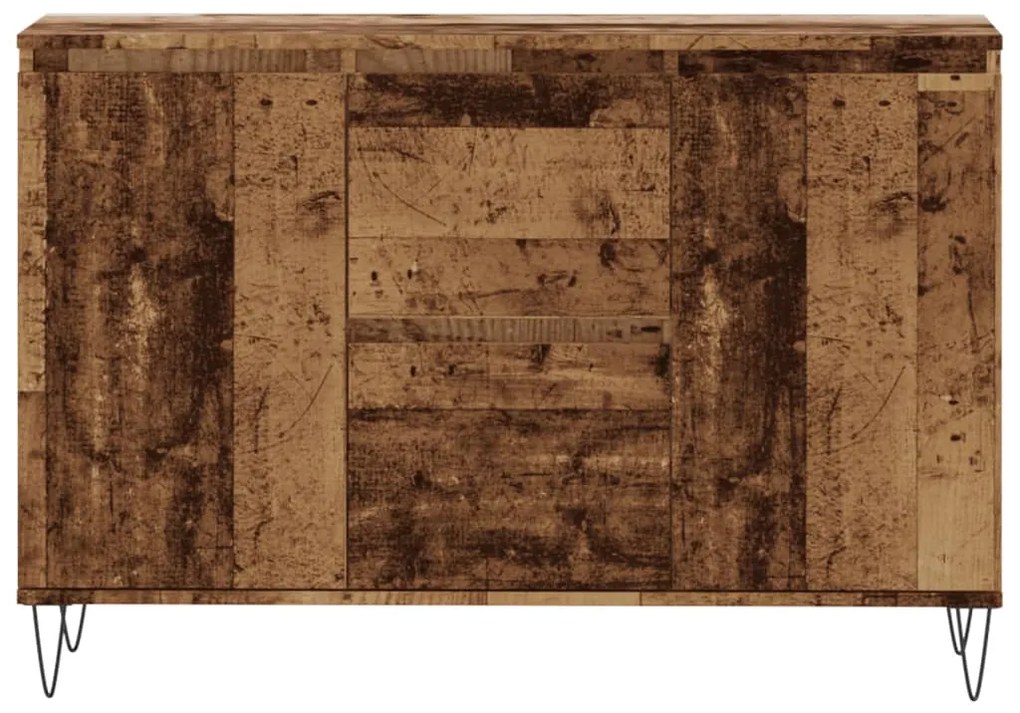 Aparador 104x35x70 cm derivados de madeira madeira velha