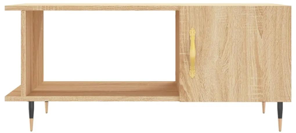 Mesa de centro 90x50x40 madeira processada carvalho sonoma