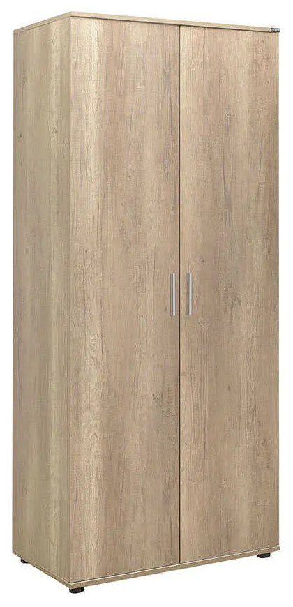 Roupeiro "Aurelio" – Nogueira Clara – 80 x 187 x 47 cm – Design Modern