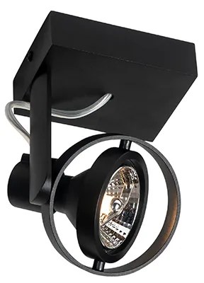Foco moderno preto - Master 70 Moderno