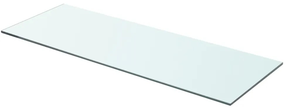 vidaXL Prateleira de vidro 70x25 cm transparente