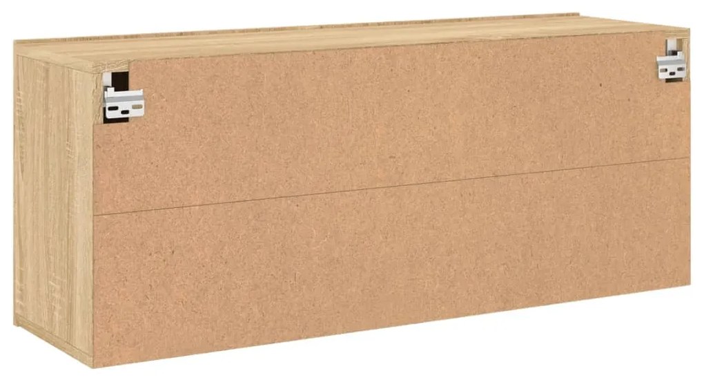 Móvel de parede para TV 100x30x41 cm carvalho sonoma