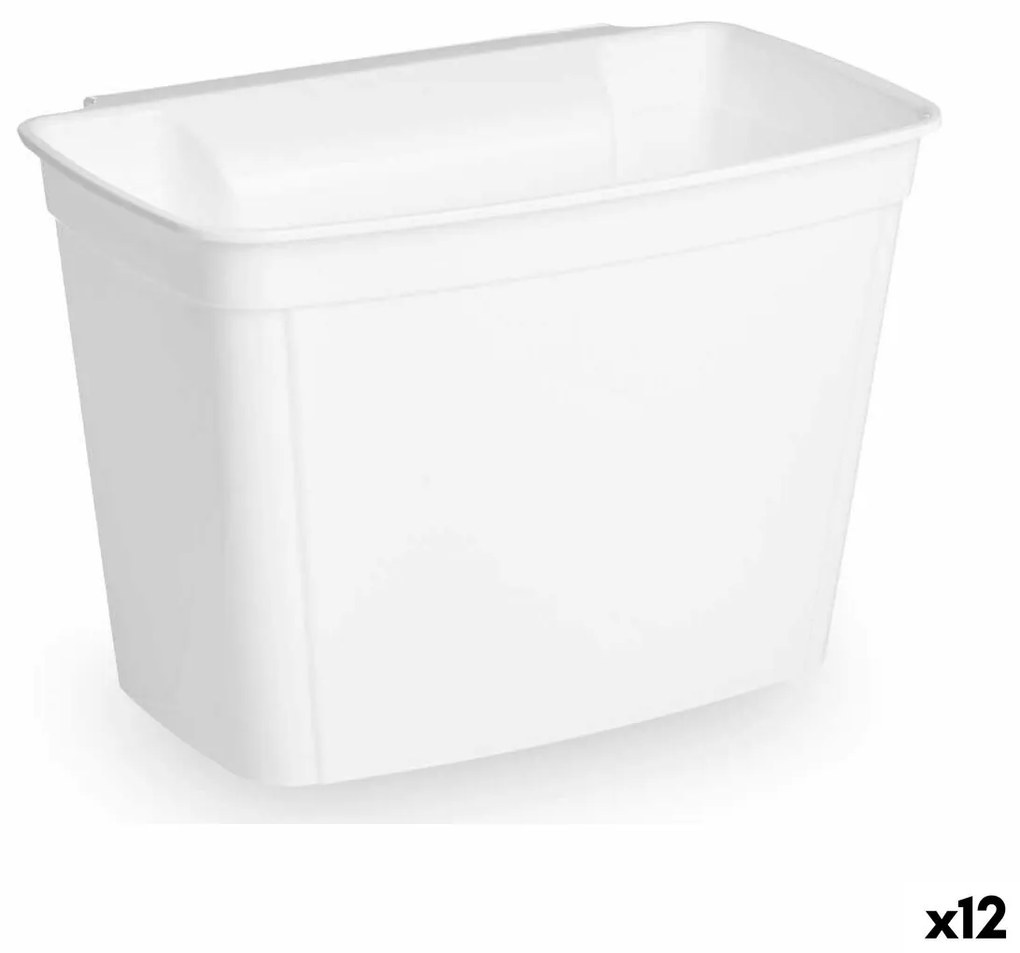 Suporte para Sacos do Lixo Branco Plástico 4 L (12 Unidades)