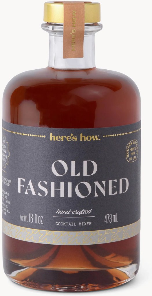 Misturador de cocktails artesanal Old Fashioned