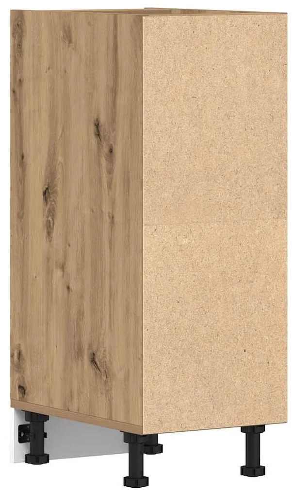 Armário inferior “Riga” 30x44,5x81,5cm carvalho artisiano