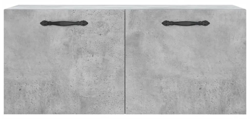Armário parede 80x36,5x35 cm derivados madeira cinzento sonoma