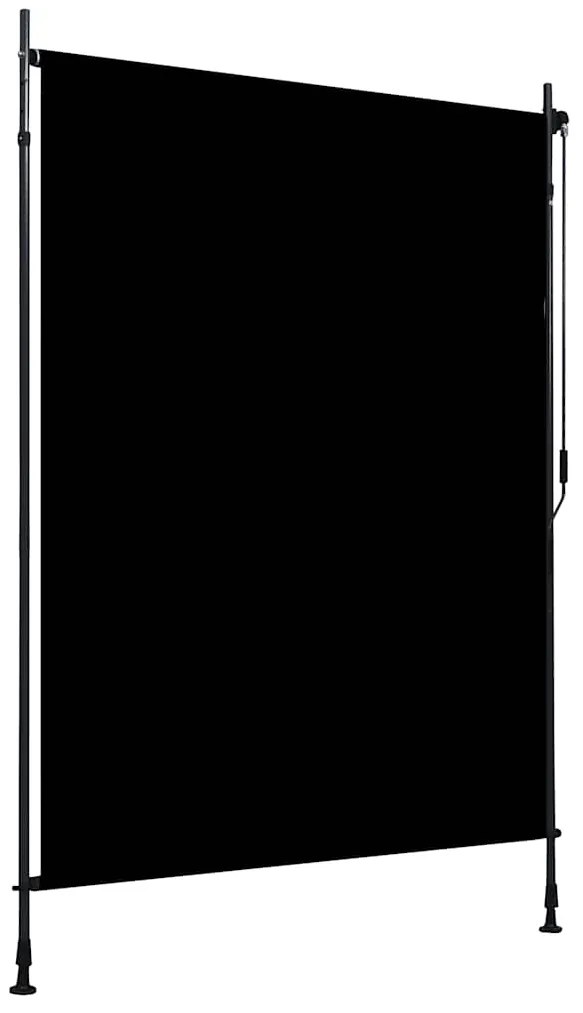 Estore de rolo para exterior 150x270 cm antracite