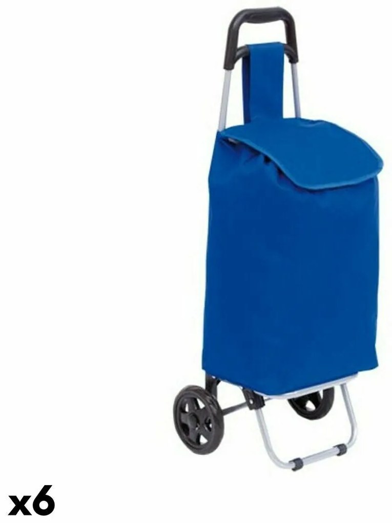 Carro de Compras Vintage Coconut 143228 Poliéster 600D (6 Unidades) - Azul