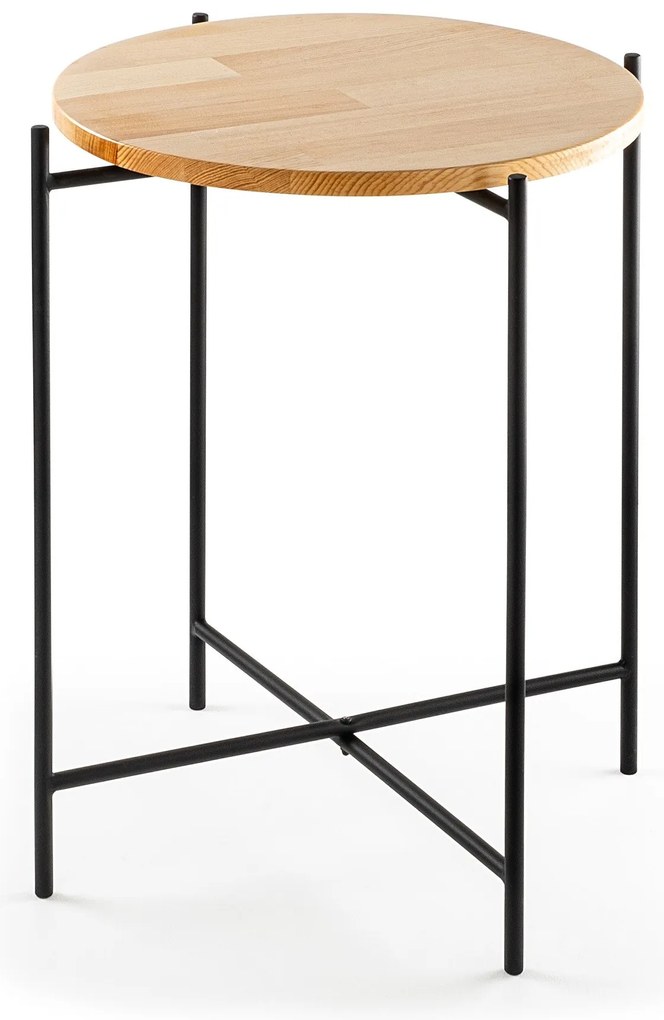 Mesa de Centro Shb-004 – Preto Natural – 46x56x46 cm | Tribo Home