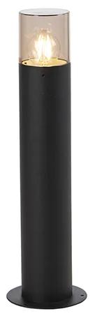 Coluna moderna 50cm preta IP44 - ODENSE Moderno