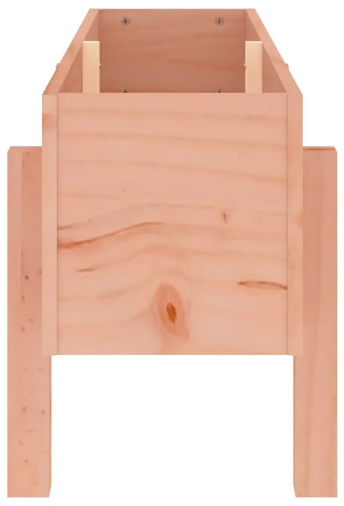 Canteiro elevado de jardim 101x30x38 cm madeira douglas maciça