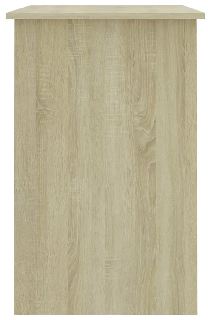 Secretária 100x50x76cm derivados de madeira carvalho sonoma