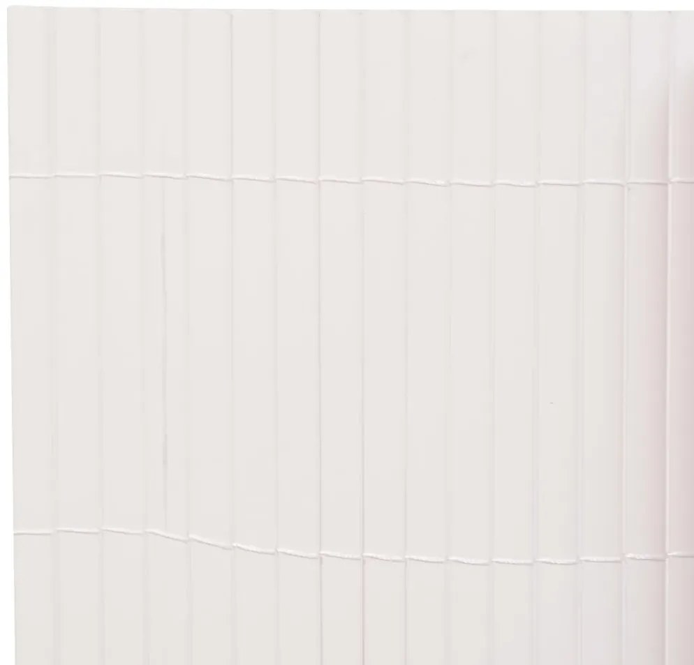 Cerca de jardim dupla face 90x300 cm branco