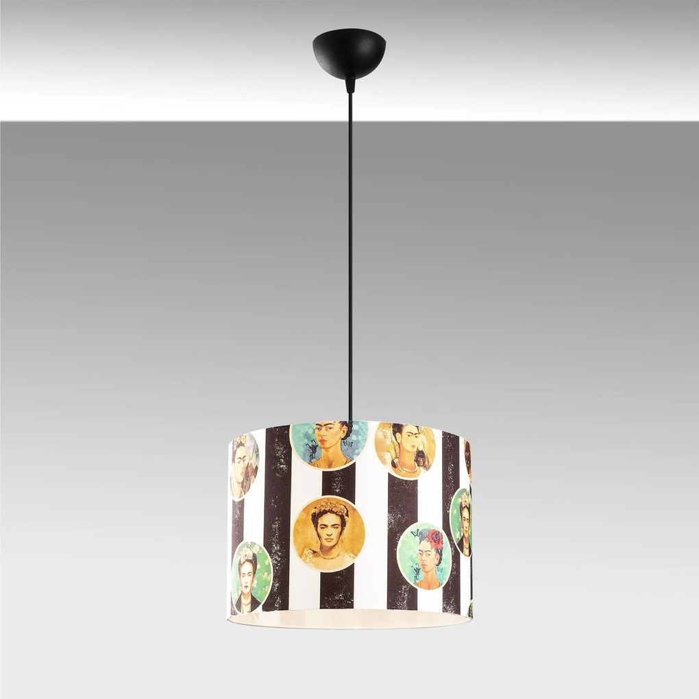Chandelier Abajur – Multicolor – 40 cm de diâmetro