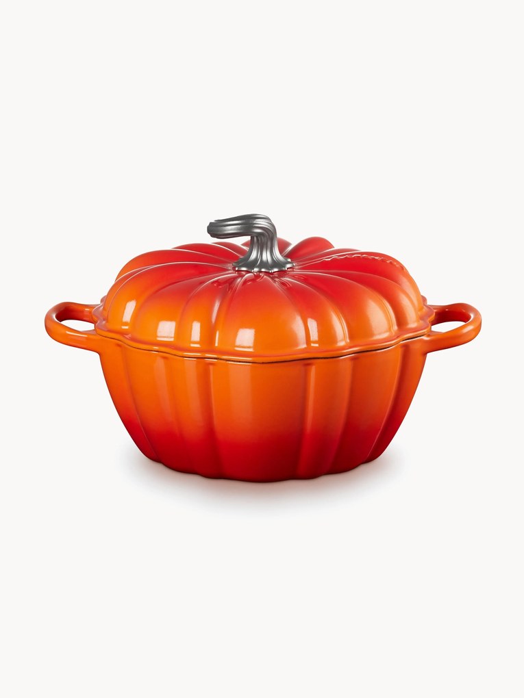 Panela redonda de ferro fundido Signature Pumpkin