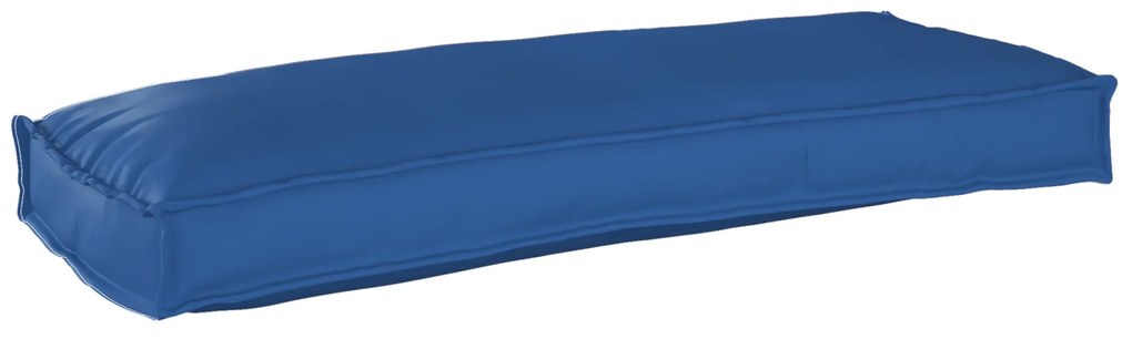 vidaXL Almofada de Palete para Banco Azul Royal 100x40x8 cm Tecido Oxford