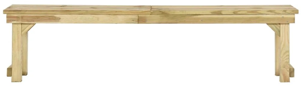 Banco de jardim 180 cm pinho impregnado