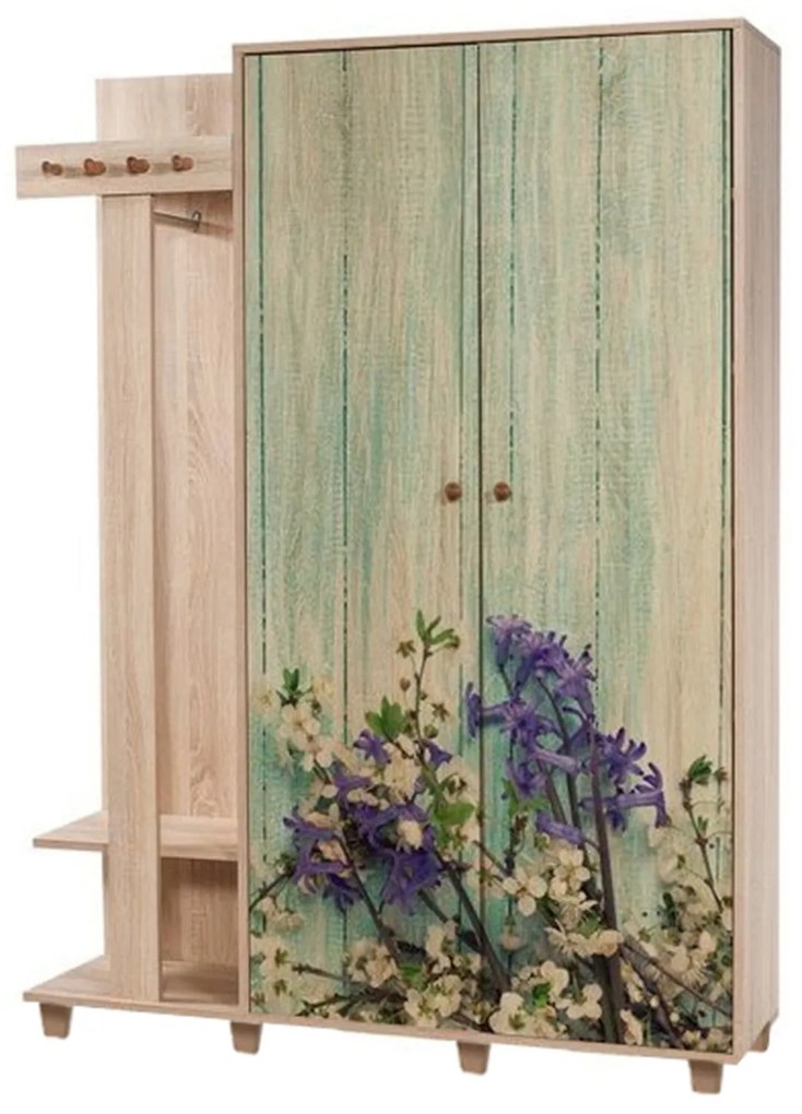 Hall Stand Garmanto – Carvalho Sonoma – 135 cm x 192 cm x 36 cm