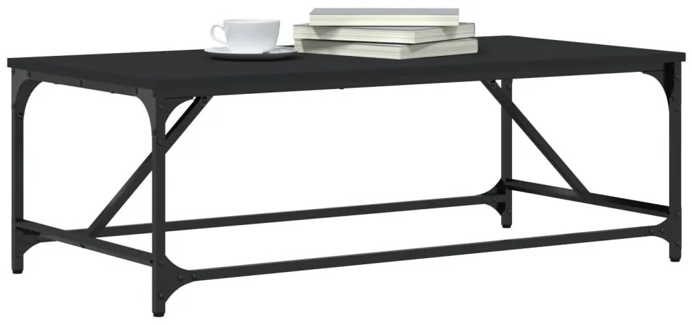 Mesa de centro 100x50x35 cm derivados de madeira preto