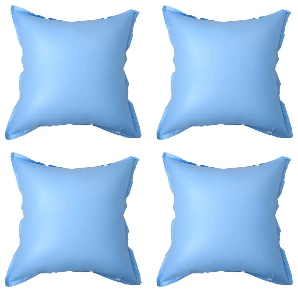 92435 vidaXL Almofadas insufláveis cobertura piscina acima do solo 4 pcs PVC