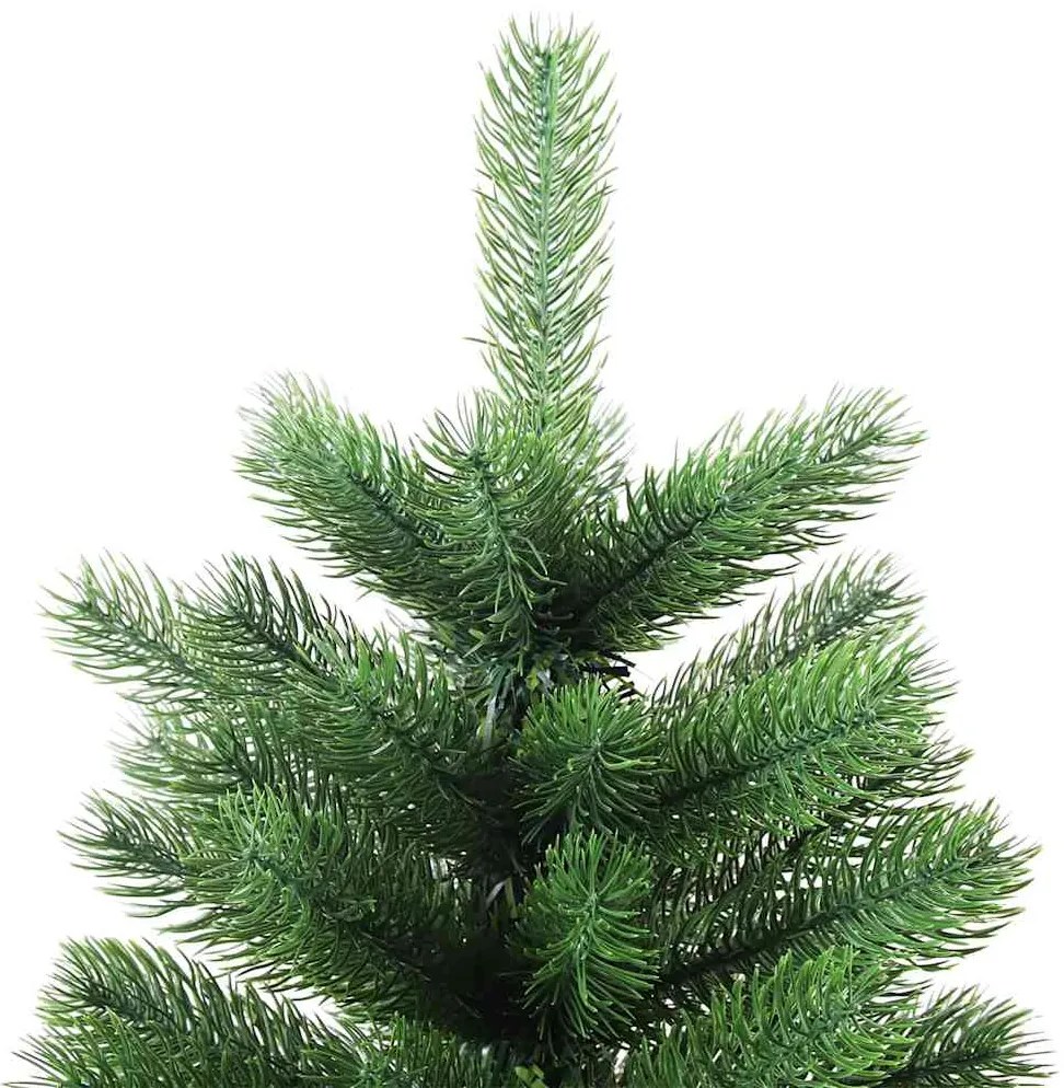 Árvore de Natal artificial agulhas realistas 65 cm verde