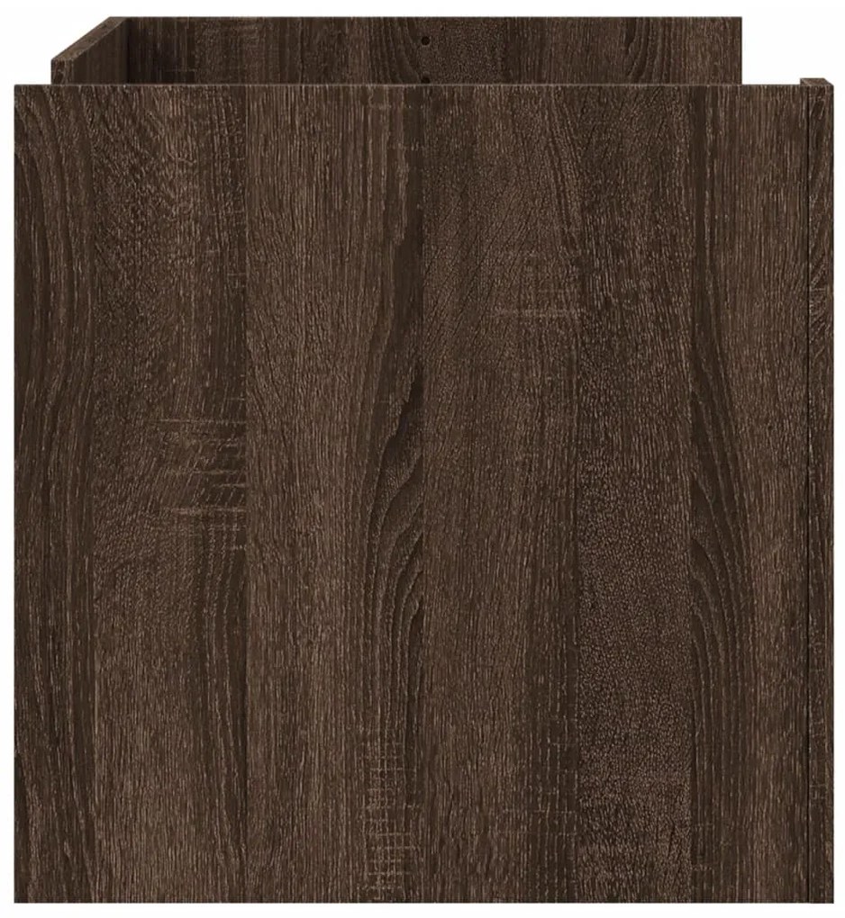 Mesa de centro 100x50x50 cm deriv. madeira carvalho castanho