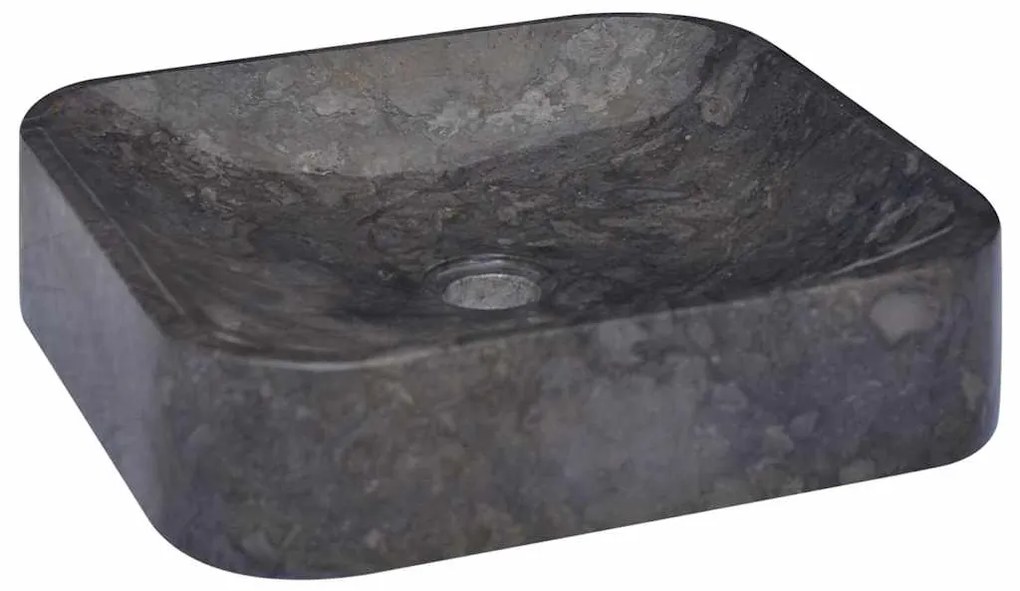 Lavatório 40x40x10 cm mármore preto