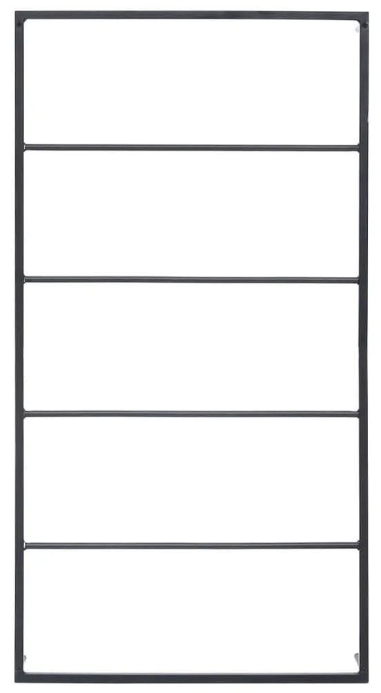 Toalheiro 60x10x116 cm aço preto